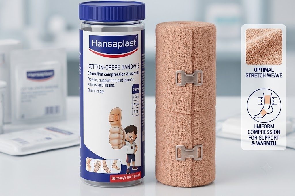 Crepe Bandage โ Bandages & Cotton available at Khattri Surgicals, Kanpur